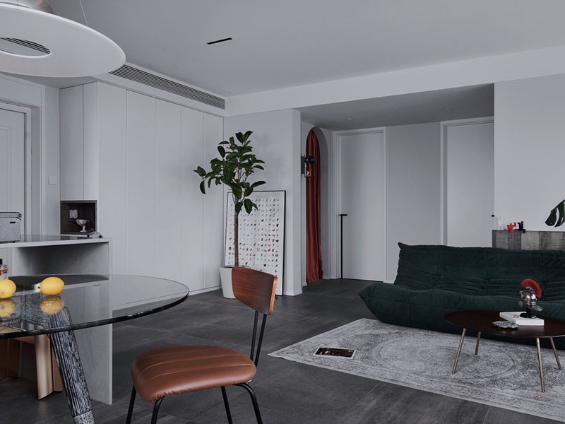 南京萊蒙·水榭春天 45㎡一室一廳一衛(wèi)裝修設計 溫馨北歐格調(diào)裝修