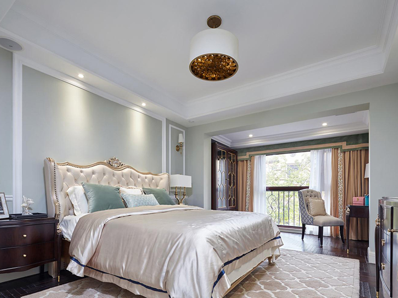 如何選擇舊房廚房的墻面材料(圖3) 116平美式鄉(xiāng)村風(fēng)格舊房改造 濟(jì)南恒大名都全屋裝修 舒適悠閑