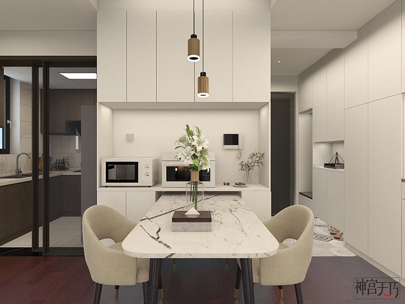  客餐廳裝修硅藻泥可以嗎？重慶餐廳墻面翻新多少錢一平？(圖3)