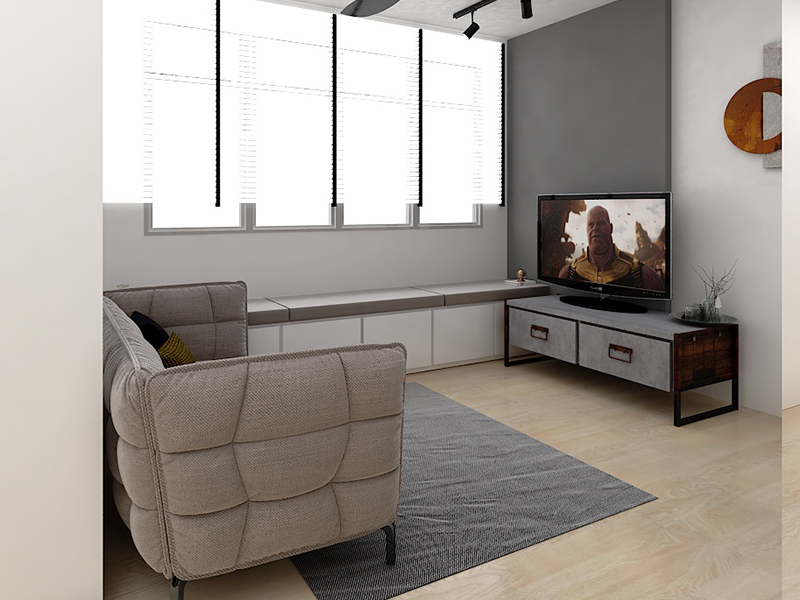 北京美式田園舊房子翻新案例_北京86平米房子裝修設(shè)計(jì)方案(圖2) 北京美式田園舊房子翻新案例_北京86平米房子裝修設(shè)計(jì)方案(圖2)