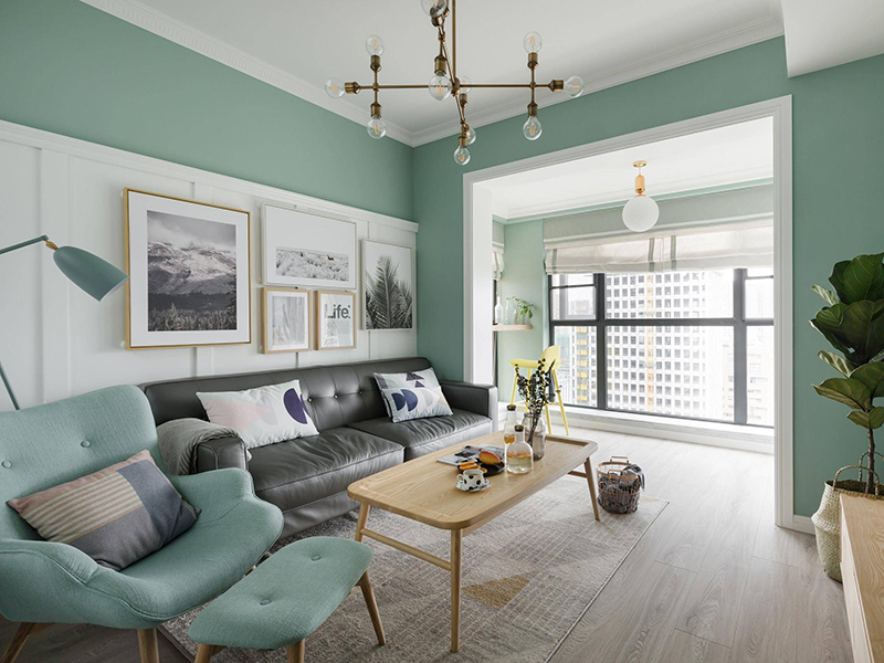 蘇州韓式田園舊房屋翻新案例_蘇州95平米房子裝修設(shè)計(jì)方案(圖4) 蘇州韓式田園舊房屋翻新案例_蘇州95平米房子裝修設(shè)計(jì)方案(圖4)