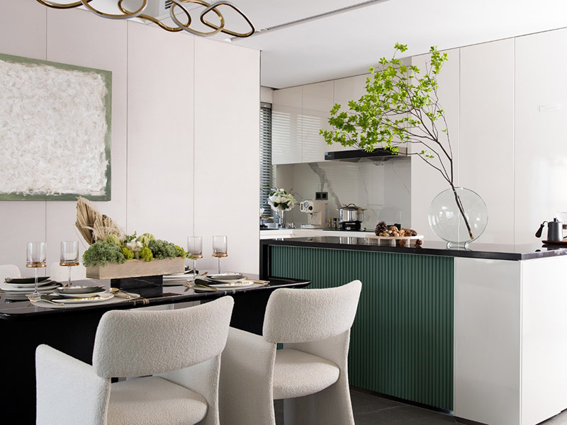 無錫韓式田園舊房屋翻新案例_無錫95平米房子裝修設(shè)計(jì)方案(圖3)