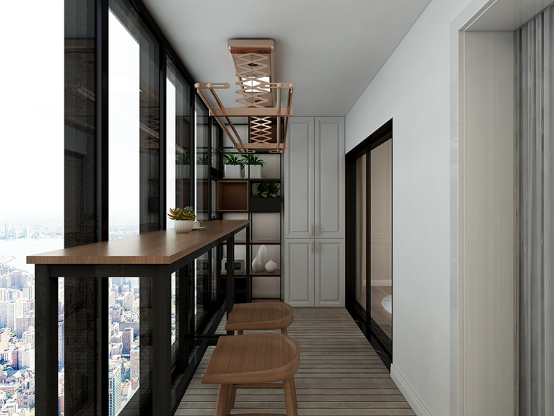 為什么陽臺不建議貼墻磚？陽臺墻面翻新改造一般怎么處理？(圖3)