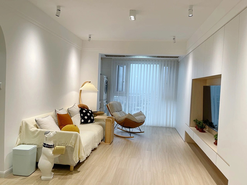 客廳電視背景墻如何設計好看又省錢？(圖3)